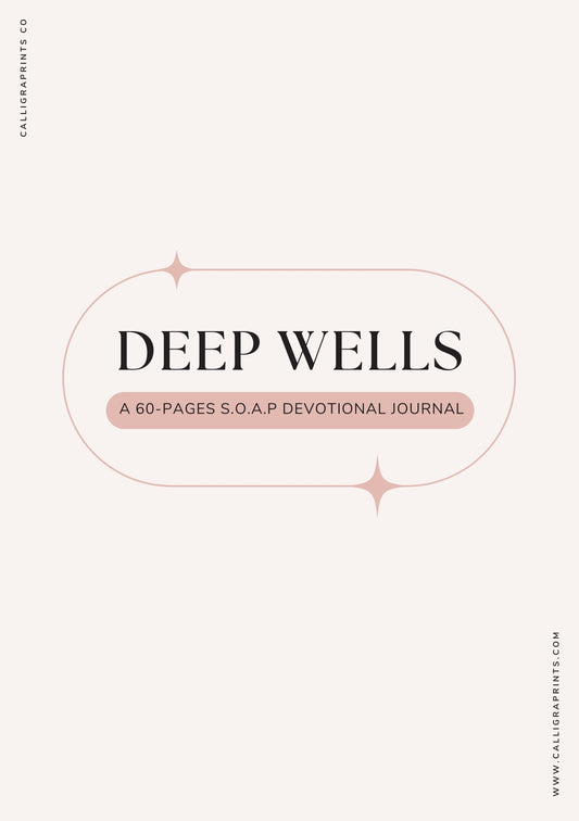 Deep Wells Devotional Journal